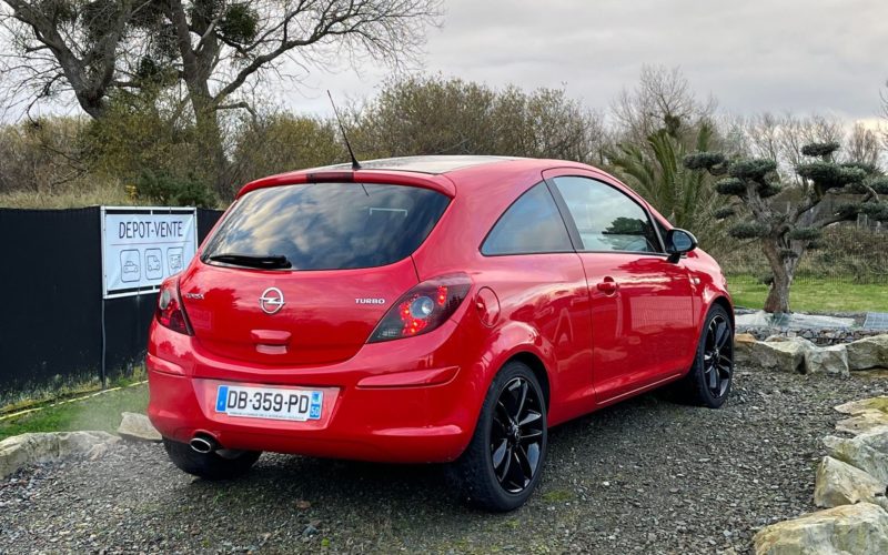 Gh-automobiles-vente-opel corsa rouge6